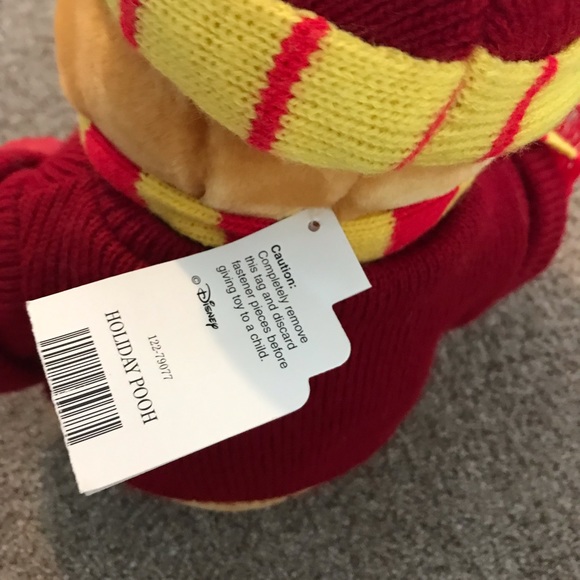 New Winnie the Pooh holiday plush Walt Disney World 16 inch plush animal - Picture 3 of 5